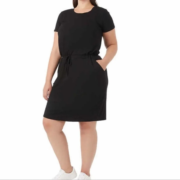 32 Degrees Ladies' soft Lux Dress size XxL Black - Picture 2 of 8